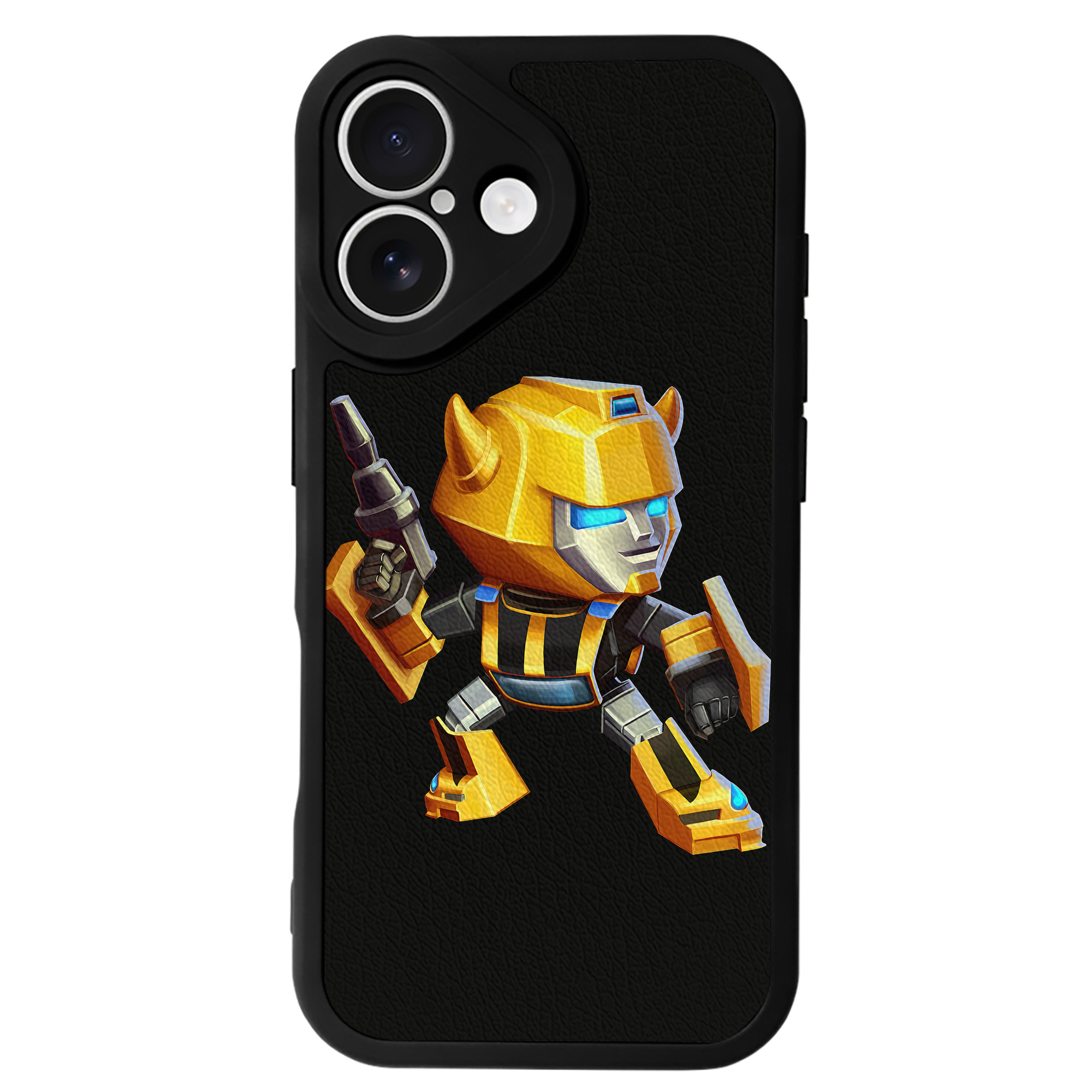 （画像用） Transformers トランスフォーマー 【iPhone 16シリーズ対応】シリコンスマホケース（レザー調） 材質：シリコン